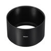 Picture of PATIKIL 55mm Lens Hood, Long Focus Frosted Surface Anti-Reflective Inside Hood for Camera Lens, Black for Nikon, for Fujifilm, for Pentax, for Leica