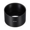 Picture of PATIKIL 40.5mm Lens Hood, Long Focus Frosted Surface Anti-reflective Inside Hood for Camera Lens, Black for Nikon, for Fujifilm, for Pentax, for Leica