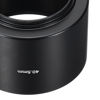 Picture of PATIKIL 40.5mm Lens Hood, Long Focus Frosted Surface Anti-reflective Inside Hood for Camera Lens, Black for Nikon, for Fujifilm, for Pentax, for Leica