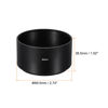 Picture of PATIKIL 62mm Lens Hood, Long Focus Frosted Surface Anti-Reflective Inside Hood for Camera Lens, Black for Nikon, for Fujifilm, for Pentax, for Leica