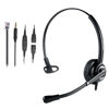 Picture of MAIRDI Office Headset with Microphone Noise Canceling, with RJ9 & 3.5mm Jack for Landline Deskphone Cell Phone PC Laptop, Telephone Headset for Call Center Phone, Work for Polycom Avaya Nortel