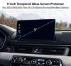 Picture of AZZIGO Tempered Glass Screen Protector For 2023 2024 2025 Honda Pilot (EX-L/TrailSport/Touring/Elite/Black Edition) 9 Inch Touchscreen Accessories HD