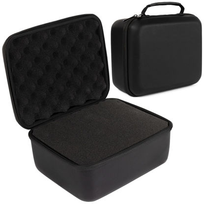 Picture of Protective Hard Case With Customizable Foam - 9.5 Inch Lightweight Hard Shell Case for Electronics, Cosmetic, Makeup & More - 9.5 x 7.5 x 4.75 Inches