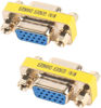 Picture of Kyper 15 Pin VGA Female to Female Adapter SVGA Coupler HD15 Mini Gender Changer VGA Cable Extender KVM (1)
