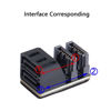 Picture of CERRXIAN 90 Degree Duale SATA 7PIN Male to Dual Female Connetcor for Low Profile Motherboard Desktops Computer SSD HDD(2-Pack)