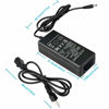 Picture of [UL Listed] JZTEK AC 100-240V to DC 12V 5A Switching Power Supply Adapter + DC Power Splitter Cable 1 Female to 8 Male Connectors for CCTV Camera/LED Strip Flexible Lights (12V 5A)