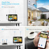 Picture of [180° Pan Rotation] Yeewise 2K All-in-One Wireless Security Camera System with 12” HD Monitor Built-in 10CH 5MP WiFi NVR, 4pcs 3MP Outdoor WiFi Cameras with 2-Way Audio, 1TB HDD for 24/7 Recording
