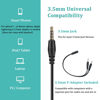 Picture of Callez 3.5mm Headset with Microphone Noise Cancelling for Cell Phone PC Laptop, Stereo Computer Headphones for iPhone Samsung Mac Call Center Office Skype, in-line Control, Clear Chat