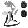 Picture of JJC Neck Shoulder Strap with NATO Rails for DJI RS 3 Pro/RS 3/RS 2/RSC 2 Gimbal Stabilizer, Weight Reducing Gimbal Belt Stress Relief Lanyard, Adjustable Length 37.4-59 inches, Max Load Capacity 198lb