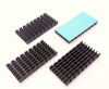 Picture of Easycargo 4pcs 50mm Heatsink 50x25x5mm + pre applied 8810 thermal conductive tape, Cooling Aluminum Heatsink for cooling Raspberry Pi, M.2 SSD NVMe (4 pcs 50mmx25mmx5mm)