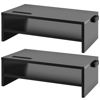 Picture of Marbrasse Monitor Stand Riser, 2 Pack 16.5 Inch 2 Tier Computer Monitor Stand, Printer Shelf Stand for Laptop Computer Screen Storagek,Desktop Stand with Phone Holder and Cable Management