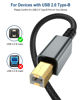 Picture of 15FT USB Printer Cable - High Speed Type A Male to B Male Scanner Cord Compatible with HP, Canon, Epson, Dell, Brother, Lexmark, Xerox, Samsung & Piano, DAC
