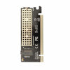 Picture of Futheda M-Key PCIe Adapter M.2 NVME SSD to PCI Express Adapter Card for PC/2U Hight Server, PCIE GEN3 Full Speed Support PCIe X4 X8 X16 Slot, Support M.2 SSD 2230 2242 2260 2280