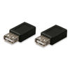 Picture of ELECTOP 2 Pack USB 2.0 A Female to USB B Mini 5 Pin Female Adapter Converter