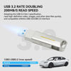 Picture of SUMK 3.2 USB Flash Drive for Tesla Model 3/Y/S/X, [Universal Model] 128GB, 200MB/S Memory Stick Compatible for Car Audio System & Dashcam Sentry Mode, Laptop, Tablet, Smart TV and Gaming Console