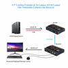 Picture of Basicolor 4K PoE HDMI KVM Extender Over IP, USB Ethernet Extender Over Cat5 Cat6 up to 328ft(100m), Plug & Play Lossless & Near Zero Latency, Support Point to Point & TX RX Team Connection