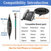 Picture of Phone Headset RJ9 with Noise Cancelling Microphone and Volume Control, Callez Telephone Headset Compatible with Polycom VVX310 VVX410 VVX411 Plantronics S12 Avaya 1416 5410 Mitel 5320e ShoreTel 230