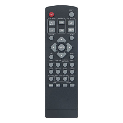 Picture of AULCMEET R007 New Replacement Remote Control fit for Hitachi LCD Projector CP-X2021WN ED-X45N CPWX12WN CP-X2521WN CP-X3021WN CPX10WN CPX11WN CP-X2511N CP-X3011N CP-X4011N CP-X2011N