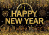 Picture of LYRYGS New Year Backdrop Happy New Year Backdrop Black Golden New Year Eve Photography Backdrop New Year Photo Backdrops New Year Party Banner Decor cp-562 7x5ft