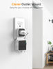 Picture of SUPMEGA Outlet Wall Mount for Blink Sync Module 2, Space Saving Wall Holder Bracket for Blink System with Short Charging Cable, No Messy Wires or Screws