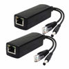 Picture of ANVISION 2-Pack Active 12V PoE Splitter Adapter, Plug 5.5mm x 2.5mm, IEEE 802.3af Compliant 10/100Mbps, for IP Camera AP Voip Phone and More