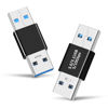 Picture of AIYEEN USB 3.0/3.1 Male to USB 3.0/3.1 Male Adapter (2 Pack), OTG 3.0/3.1 USB A to 3.0/3.1 USB A Adapter, USB Connector Connection or Data Cable Extension, USB3.0 Expansion Adapter