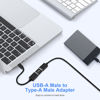 Picture of AIYEEN USB 3.0/3.1 Male to USB 3.0/3.1 Male Adapter (2 Pack), OTG 3.0/3.1 USB A to 3.0/3.1 USB A Adapter, USB Connector Connection or Data Cable Extension, USB3.0 Expansion Adapter