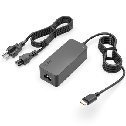 Picture of Charger Fit for Lenovo Thinkpad T14 T14s T15 T16 L13 L15 L14 X13 E14 E15 E16 Gen 1 2 3 4 5 6 P14s P15s P52s P53s P51s Laptop (Safety Certified by UL) 65W 45W