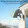 Picture of DCT Solar Camera Outdoor Magnetic: Wireless WiFi 4MP Security Camera Battery Powered PIR/AI Motion Detection Two-Way Talk Spotlight Siren Alarm IP66 Waterproof Cloud/SD Storage