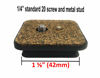 Picture of DaVoice 42mm Tripod Quick Release Plate Head Mounting Parts Replacement for Ambico V-0554, Promaster 6100 6160 7100 FW29T, Vivitar V3000 Hakuba S-4500 S-6000 Velbon Sherpa 200R 800R Tripod Mount 1 5/8