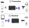 Picture of [Upgraded] AK3040C Bluetooth 5.2 APTX-Adaptive Transmitter Receiver, Dual Connection APTX HD/APTX LL Wireless Audio Adapter, Use with Any 3.5mm Audio Jack on Airplanes,Gym Equipment, Auto,TV,Tablets
