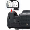 Picture of Shenligod 2pcs Battery Door Cover for Nikon D7000 D610 D600 Lid Cap Replacement Repair Part