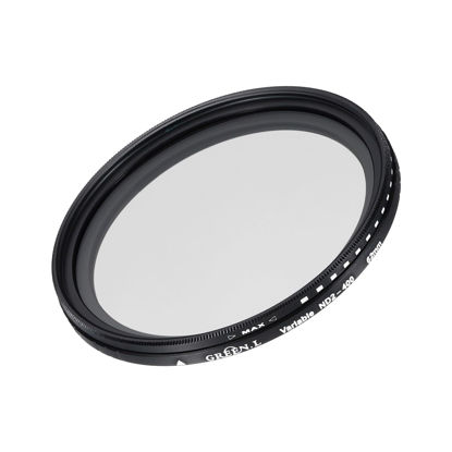 Picture of MECCANIXITY ND2-400 Lens Filter Variable Neutral Density Lens Filter 62mm Circular ND Filter Grayscale Filter for Camera Photography Lens