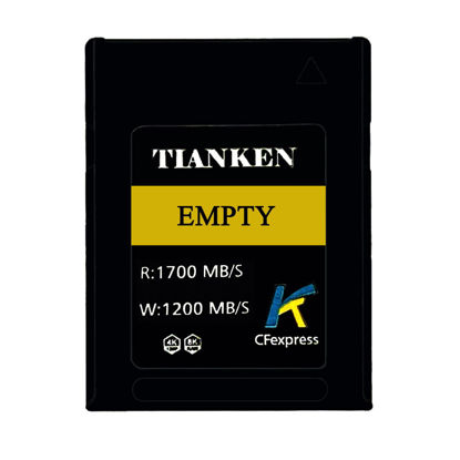 Picture of Tianken CFexpress Type B Memory Card Kit Case CFE CFB NGFF M-Key Adapter Compatible with XQD Cameras Raw 4K 8K Video Recording PCIe Expansion