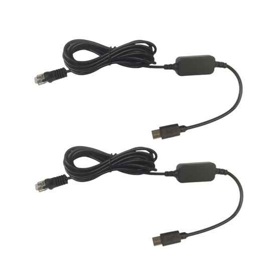 Picture of SZFMSWE Radar Detector Power Cord Type C to RJ11 Plug Cable for Uniden R3 R4 R7 R8 R1, Escort MAX360 9500ix 8500 X80 7500 6800, Valentine One, Beltronics(4FT*2)