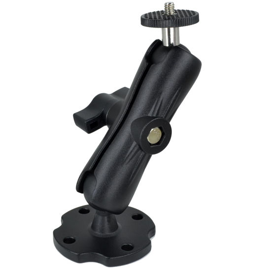 Picture of VAUBORTTI Aluminum Camera Mounts Heavy Duty Camera/Video Cameras Wall Mount Free Rotation 1/4"-20x0.25 & Compatible with RAM B Size 1" Ball Components
