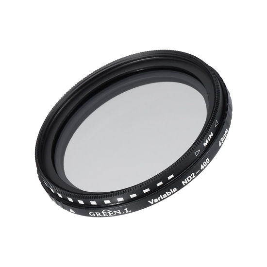 Picture of MECCANIXITY ND2-400 Lens Filter Variable Neutral Density Lens Filter 43mm Circular ND Filter Grayscale Filter for Camera Photography Lens