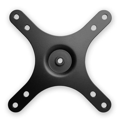 Picture of Kado Portable Monitor Mounting Adapter Bracket Plate, 1/4" Screw Hole to 100x100mm 75x75mm, M4 Screw Set Wall Mount Arm Mount Universal, Tripod Camera Stand for Desktop Monitor Portrait/Landscape Mode