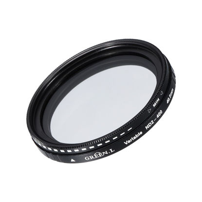Picture of MECCANIXITY ND2-400 Lens Filter Variable Neutral Density Lens Filter 40.5mm Circular ND Filter Grayscale Filter for Camera Photography Lens