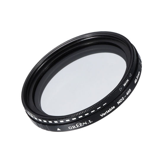 Picture of MECCANIXITY ND2-400 Lens Filter Variable Neutral Density Lens Filter 40.5mm Circular ND Filter Grayscale Filter for Camera Photography Lens