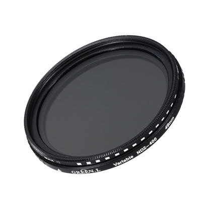Picture of MECCANIXITY ND2-400 Lens Filter Variable Neutral Density Lens Filter 49mm Circular ND Filter Grayscale Filter for Camera Photography Lens