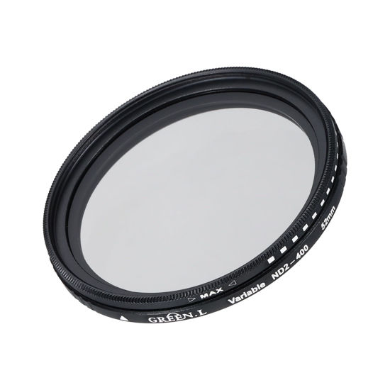 Picture of MECCANIXITY ND2-400 Lens Filter Variable Neutral Density Lens Filter 52mm Circular ND Filter Grayscale Filter for Camera Photography Lens