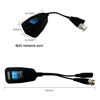 Picture of IMIYORE 2 Pairs Passive Video Baluns Video Power 2-in-1 Long Distance Network Transceiver Cat5e/Cat6 Cable to BNC Connector bnc to rj45 Adapter for HD Security Surveillance Camera Systems