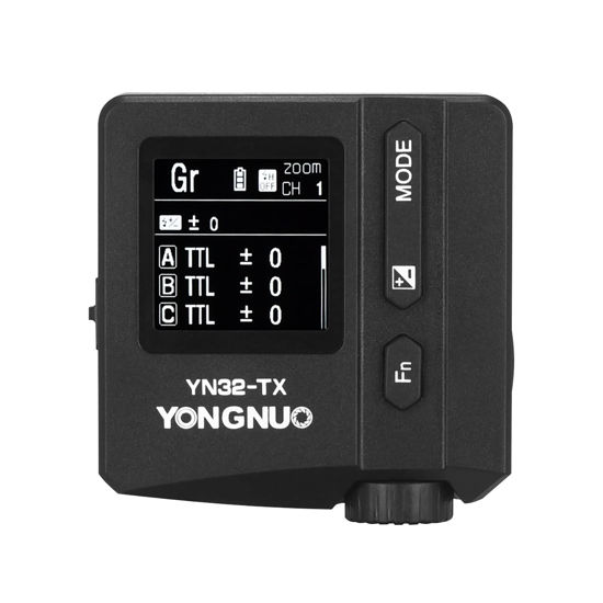 Picture of Yongnuo YN32-TX TTL 2.4G Wireless Flash Transmitter Trigger Compatible for Sony Camera, HSS 1/8000s TTL/M/Multi