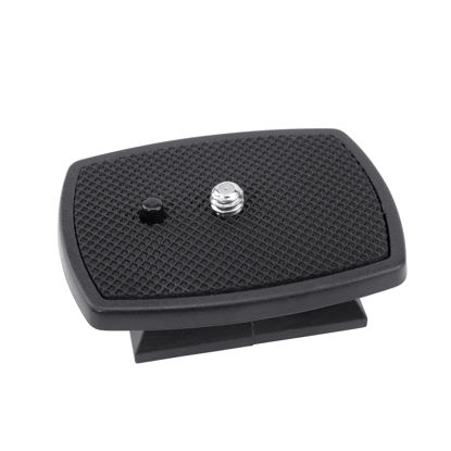 Picture of BlingKingdom Camera Quick Release Plate, Tripod Quick Release Plate, Quick Release QR Plate, Plastic Tripod Adapter Plate for Tripods and Cameras Tripod Mount
