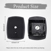 Picture of BlingKingdom Camera Quick Release Plate, Tripod Quick Release Plate, Quick Release QR Plate, Plastic Tripod Adapter Plate for Tripods and Cameras Tripod Mount