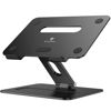 Picture of brocoon Laptop Stand, Adjustable Laptop MacBook Stand for Desk, Ergonomic Aluminum Computer Stand with Heat-Vent, Laptop Riser Compatible for 10-17" Laptops
