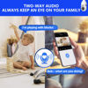 Picture of EDSACE Light Bulb Camera 2 Pack,5g Dual Band Bulb Camera,WiFi 6 Light Bulb Camera Pack of 2, 2.4G/5G WiFi Light Bulb Camera, Home Secuirty Socket Camera,360 Degree Panoramic Camera 2pcs