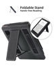 Picture of WALNEW Stand Case for 7" All-New Kindle Paperwhite 12th Generation (2024 Released) and Kindle Colorsoft Signature Edition, Two Hand Straps Shell PU Leather Cover with Auto-Wake/Sleep