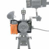 Picture of NICRYRIG Cage Kit for A6400 A6500 Sony Mirrorless Camera, with Wooden Handle Grip M2.5 Screw - 110